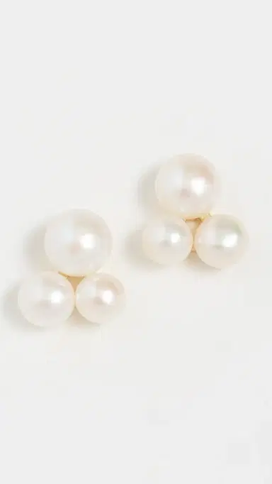 Shashi Pearl Bouquet Stud | Thumbnail 2 Shashi Pearl Bouquet Stud | Thumbnail 2