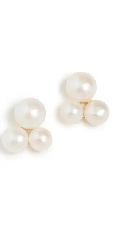 Shashi Pearl Bouquet Stud | Thumbnail 1 Shashi Pearl Bouquet Stud | Thumbnail 1