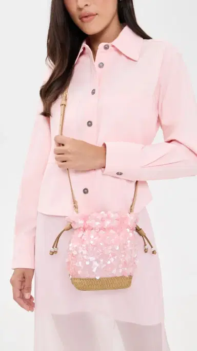 Stoney Clover Lane Mini Gathered Crossbody Bag | Thumbnail 3