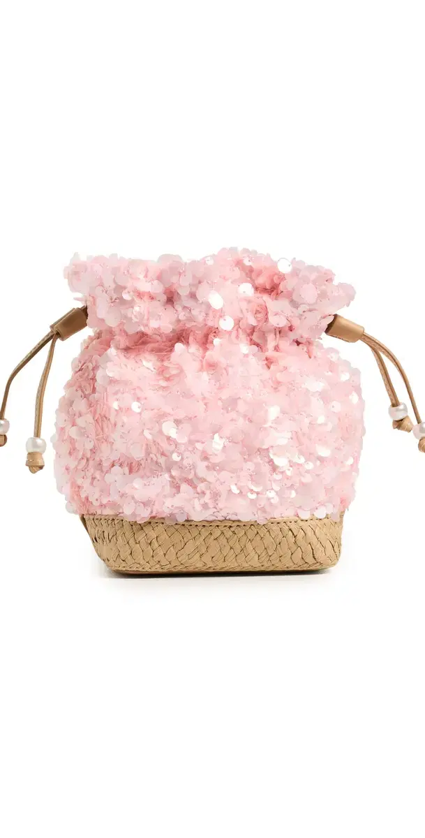 Mini Gathered Crossbody Bag Pink One Size