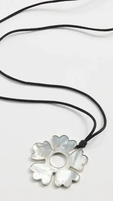 Tory Burch Forget Me Not Cord Necklace | Thumbnail 2 Tory Burch Forget Me Not Cord Necklace | Thumbnail 2