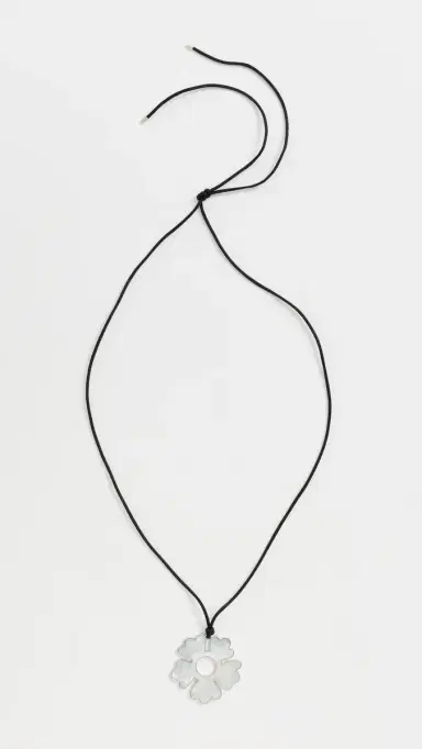 Tory Burch Forget Me Not Cord Necklace | Thumbnail 5 Tory Burch Forget Me Not Cord Necklace | Thumbnail 5