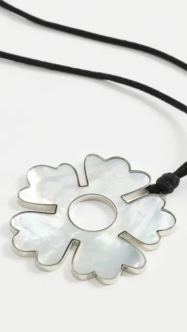 Tory Burch Forget Me Not Cord Necklace | Thumbnail 6 Tory Burch Forget Me Not Cord Necklace | Thumbnail 6
