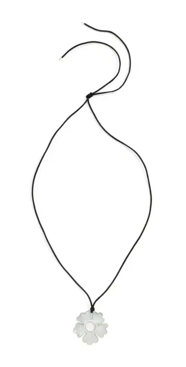 Tory Burch Forget Me Not Cord Necklace | Thumbnail 1 Tory Burch Forget Me Not Cord Necklace | Thumbnail 1