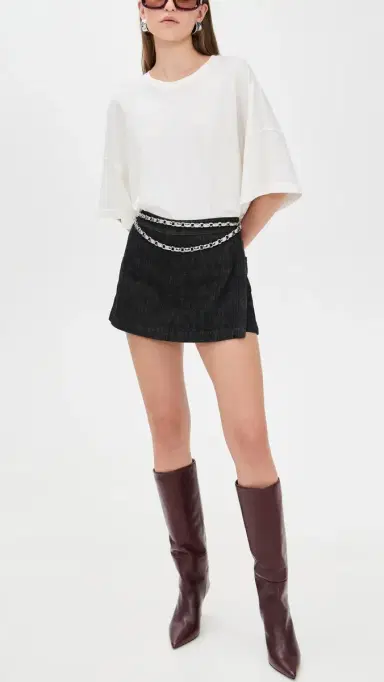 B-Low The Belt Etta Chain Belt Silver One Size | Thumbnail 3