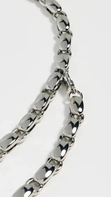 B-Low The Belt Etta Chain Belt Silver One Size | Thumbnail 4
