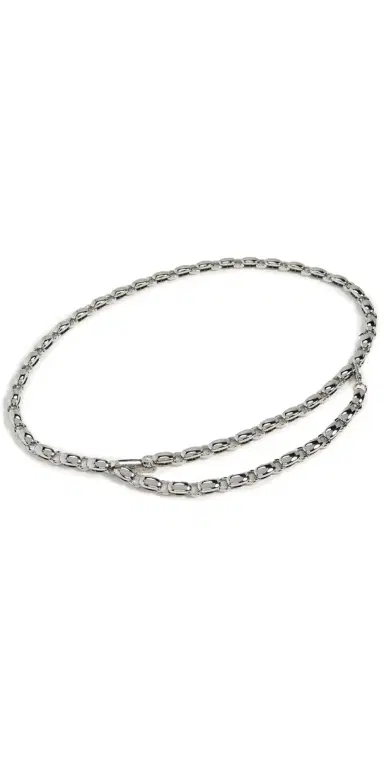 B-Low The Belt Etta Chain Belt Silver One Size | Thumbnail 1
