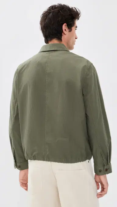 Madewell Transitional Cotton Zip Jacket Capers L | Thumbnail 3 Madewell Transitional Cotton Zip Jacket Capers L | Thumbnail 3