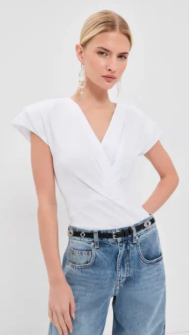 Isabel Marant Nadrine Tee White S | Thumbnail 2