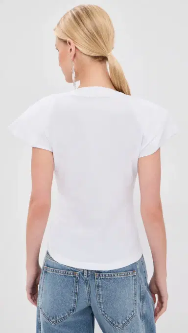Isabel Marant Nadrine Tee White S | Thumbnail 3