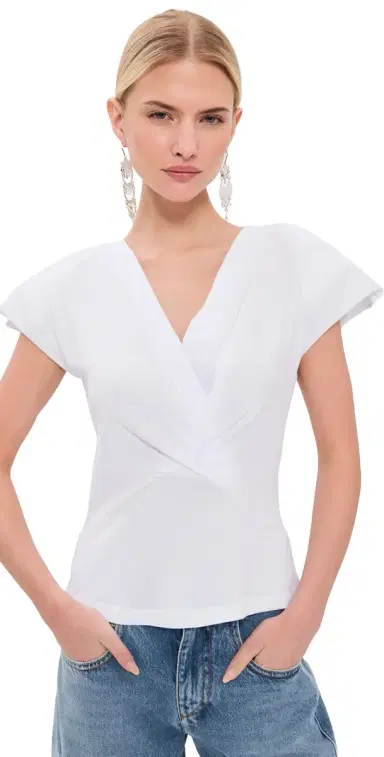 Isabel Marant Nadrine Tee White S | Thumbnail 1