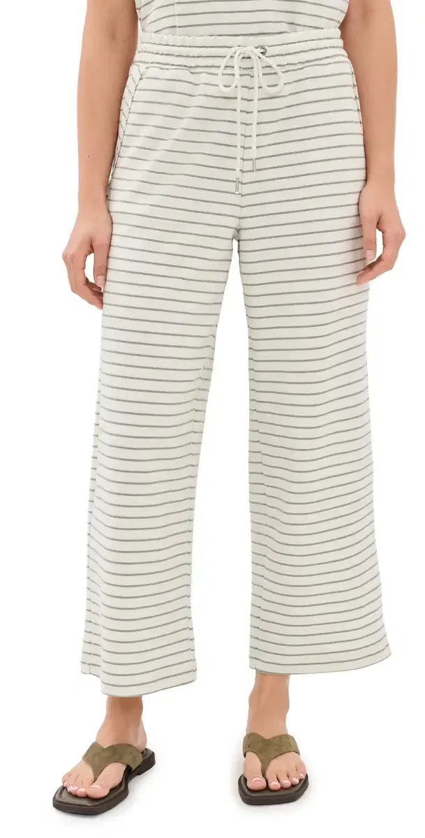 Splendid Kennedy tripe Pants P Oak/Eucalyptus