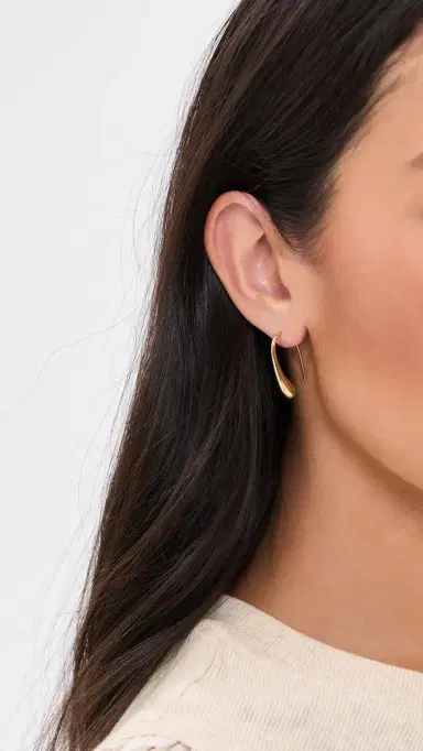 Shashi Mia French Hook Earrings | Thumbnail 3