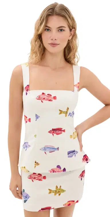 Hill House Home The Emma Top Rainbow Fish | Thumbnail 1