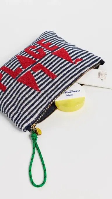 Clare V. Clare V. Terry Cloth Flat Clutch | Thumbnail 6 Clare V. Clare V. Terry Cloth Flat Clutch | Thumbnail 6