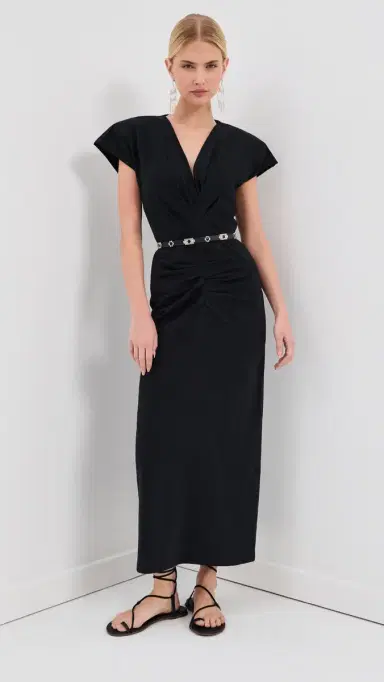 Isabel Marant Nadra Dress Black 38 | Thumbnail 2 Isabel Marant Nadra Dress Black 38 | Thumbnail 2