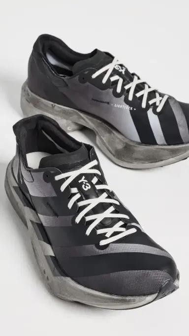 Y-3 Adios Pro 4 Sneakers Black/Owhite/Grefiv 8 | Thumbnail 4
