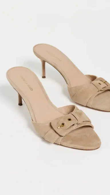 Veronica Beard Tia Buckle Sandals Sand 7 | Thumbnail 5 Veronica Beard Tia Buckle Sandals Sand 7 | Thumbnail 5