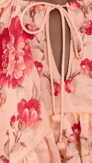 Sea Christina Print Midi Cape Dress | Thumbnail 6