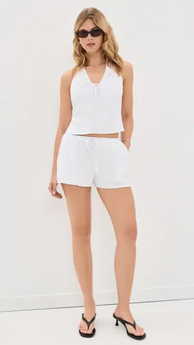 SEVEN WONDERS Mila Tie Back Halter Top | Thumbnail 5