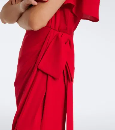 Valentino Draped silk georgette gown | Thumbnail 2 Valentino Draped silk georgette gown | Thumbnail 2