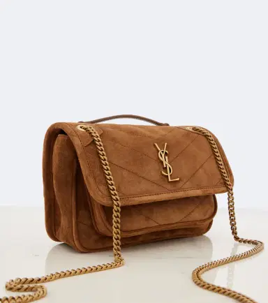 Saint Laurent Niki Mini suede shoulder bag | Thumbnail 3
