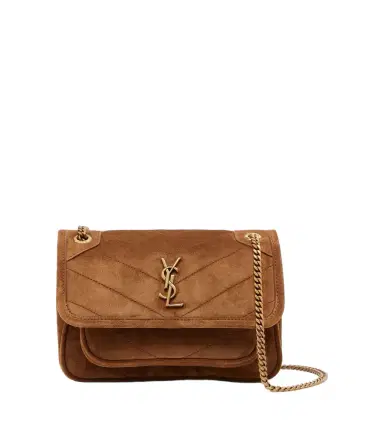 Saint Laurent Niki Mini suede shoulder bag | Thumbnail 1