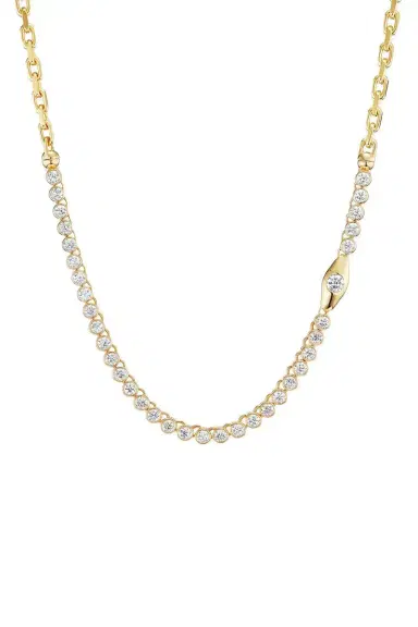 Uniform Object Diamond Vessel Tennis Necklace | Thumbnail 5 Uniform Object Diamond Vessel Tennis Necklace | Thumbnail 5