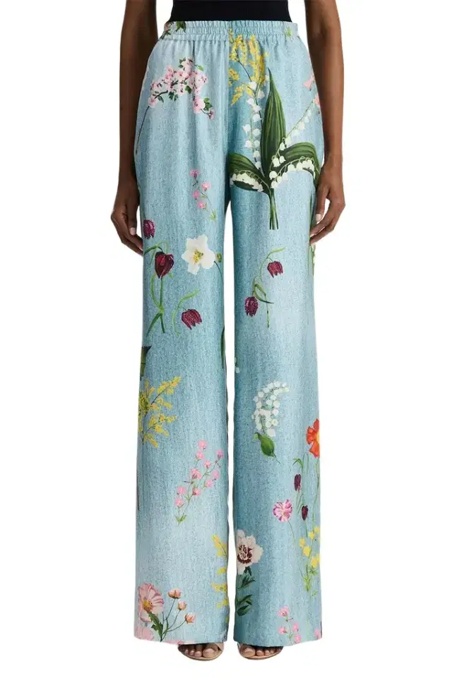 Mixed Botanical Pant