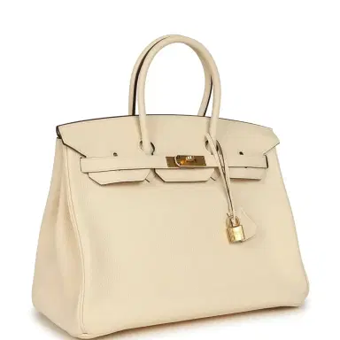 HERMÈS Pre-owned Hermes Birkin 35 Nata Clemence Gold Hardware | Thumbnail 2 HERMÈS Pre-owned Hermes Birkin 35 Nata Clemence Gold Hardware | Thumbnail 2