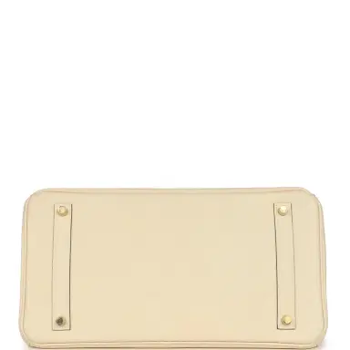 HERMÈS Pre-owned Hermes Birkin 35 Nata Clemence Gold Hardware | Thumbnail 6 HERMÈS Pre-owned Hermes Birkin 35 Nata Clemence Gold Hardware | Thumbnail 6