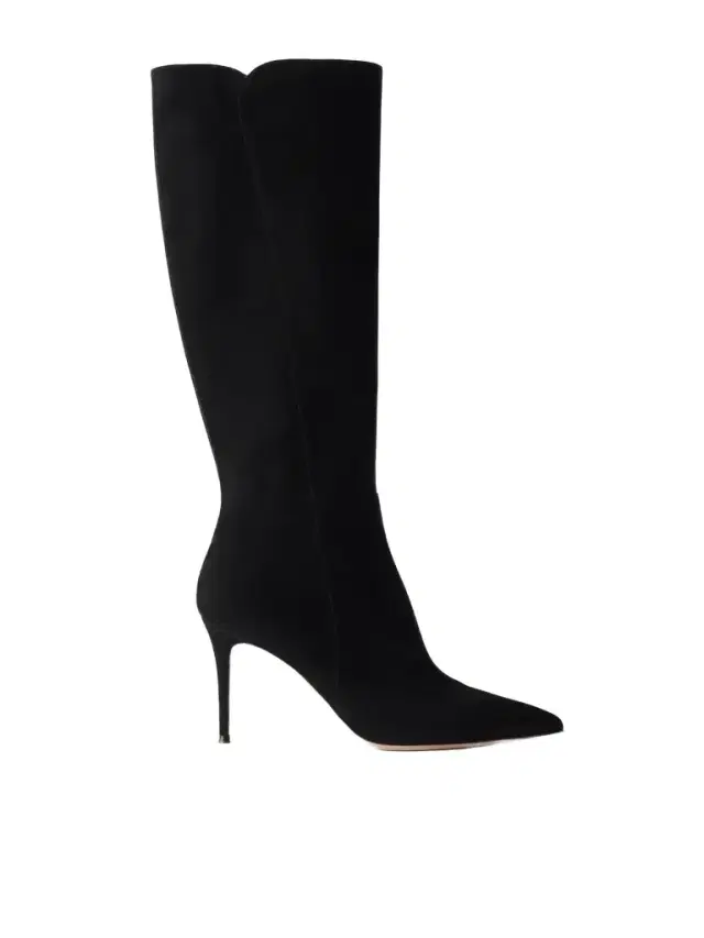 Gianvito Rossi Levy 85 Suede Knee-high Boots