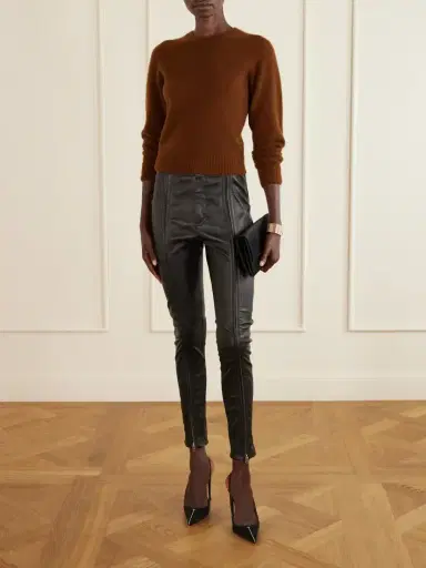 Tom Ford Cropped Cashmere And Silk-blend Sweater | Thumbnail 2