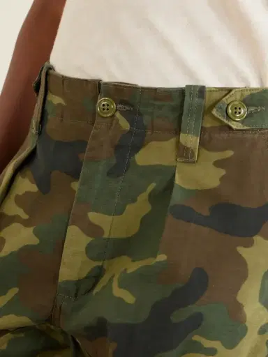 R13 Printed Cotton-canvas Barrel-leg Cargo Pants | Thumbnail 5
