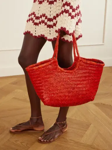 Dragon Diffusion Nantucket Woven Leather Tote | Thumbnail 2 Dragon Diffusion Nantucket Woven Leather Tote | Thumbnail 2