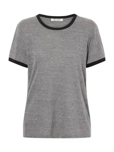 Nili Lotan Lana Classic Ringer T-shirt | Thumbnail 1 Nili Lotan Lana Classic Ringer T-shirt | Thumbnail 1