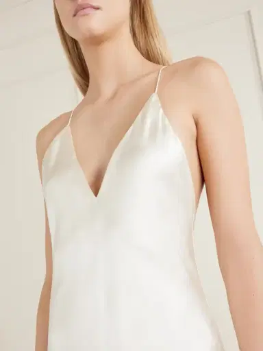 Nili Lotan Ira Silk-charmeuse Gown | Thumbnail 4