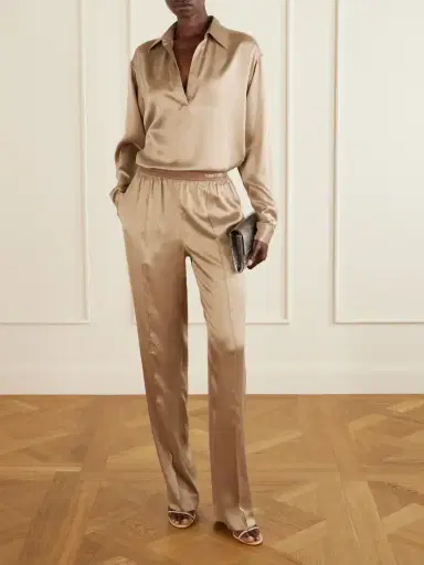 Tom Ford Silk-satin Blouse | Thumbnail 2 Tom Ford Silk-satin Blouse | Thumbnail 2