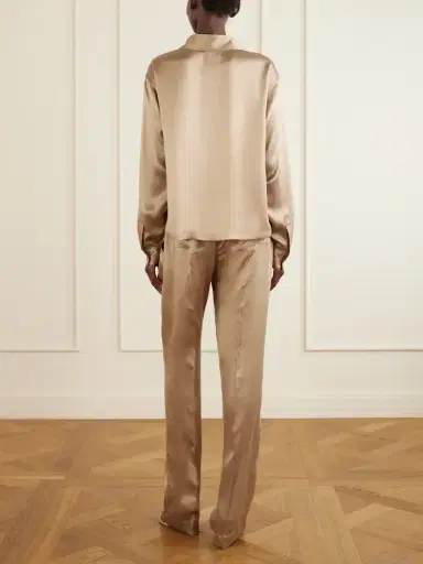 Tom Ford Silk-satin Blouse | Thumbnail 4 Tom Ford Silk-satin Blouse | Thumbnail 4