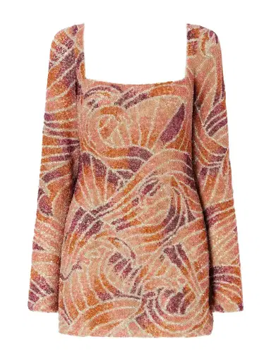 Clio Peppiatt Maré Crystal-embellished Beaded Tulle Mini Dress | Thumbnail 1 Clio Peppiatt Maré Crystal-embellished Beaded Tulle Mini Dress | Thumbnail 1