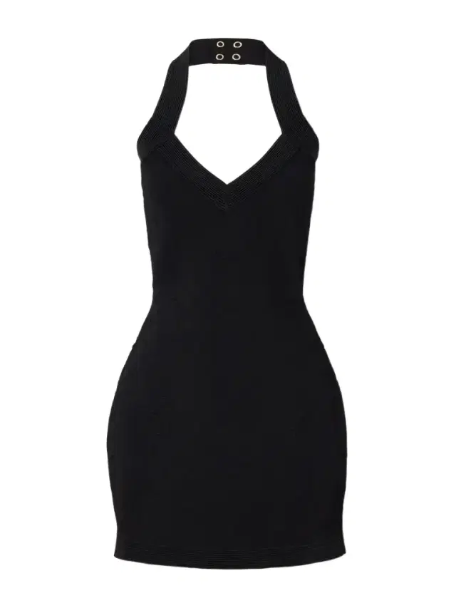 Balmain Jacquard-knit Mini Dress