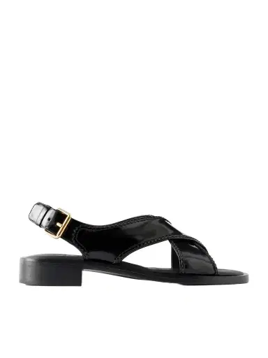 Church's Sondra Patent-leather Sandals | Thumbnail 1 Church's Sondra Patent-leather Sandals | Thumbnail 1