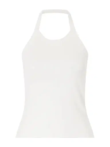 FLORE FLORE Angie Organic Cotton-jersey Halterneck Tank | Thumbnail 1