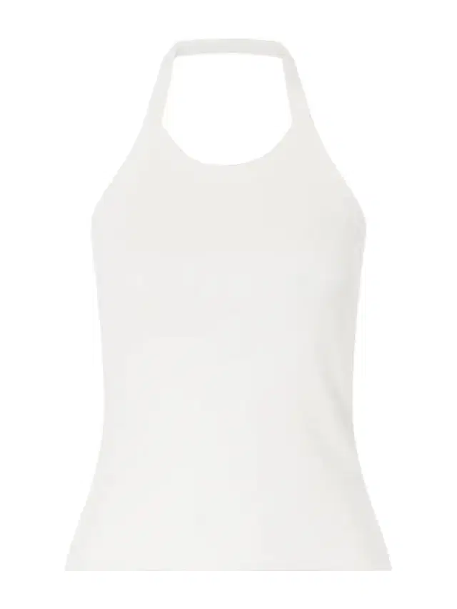 Angie Organic Cotton-jersey Halterneck Tank