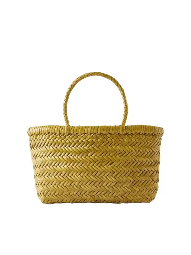 Dragon Diffusion Gora Mini Woven Leather Tote
