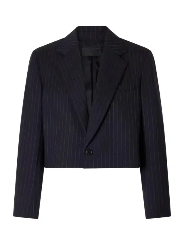 Swan Striped Wool-blend Blazer
