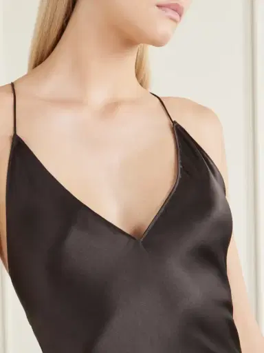 Nili Lotan Ira Silk-charmeuse Gown | Thumbnail 6