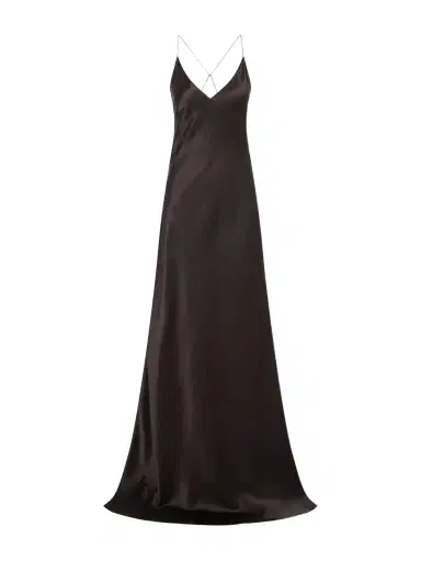 Nili Lotan Ira Silk-charmeuse Gown | Thumbnail 1