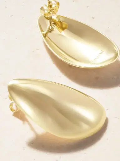 By Pariah Sculptural 14-karat Recycled Gold Earrings | Thumbnail 3