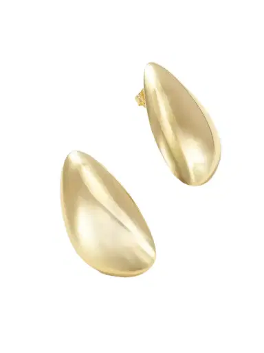 By Pariah Sculptural 14-karat Recycled Gold Earrings | Thumbnail 1